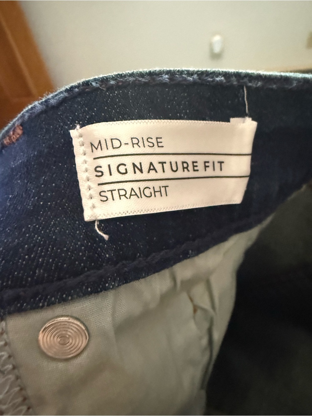 Lane Bryant Signature Fit Straight Leg Jeans Mid-Rise Dark Wash NWT Size 20 - Picture 10 of 14